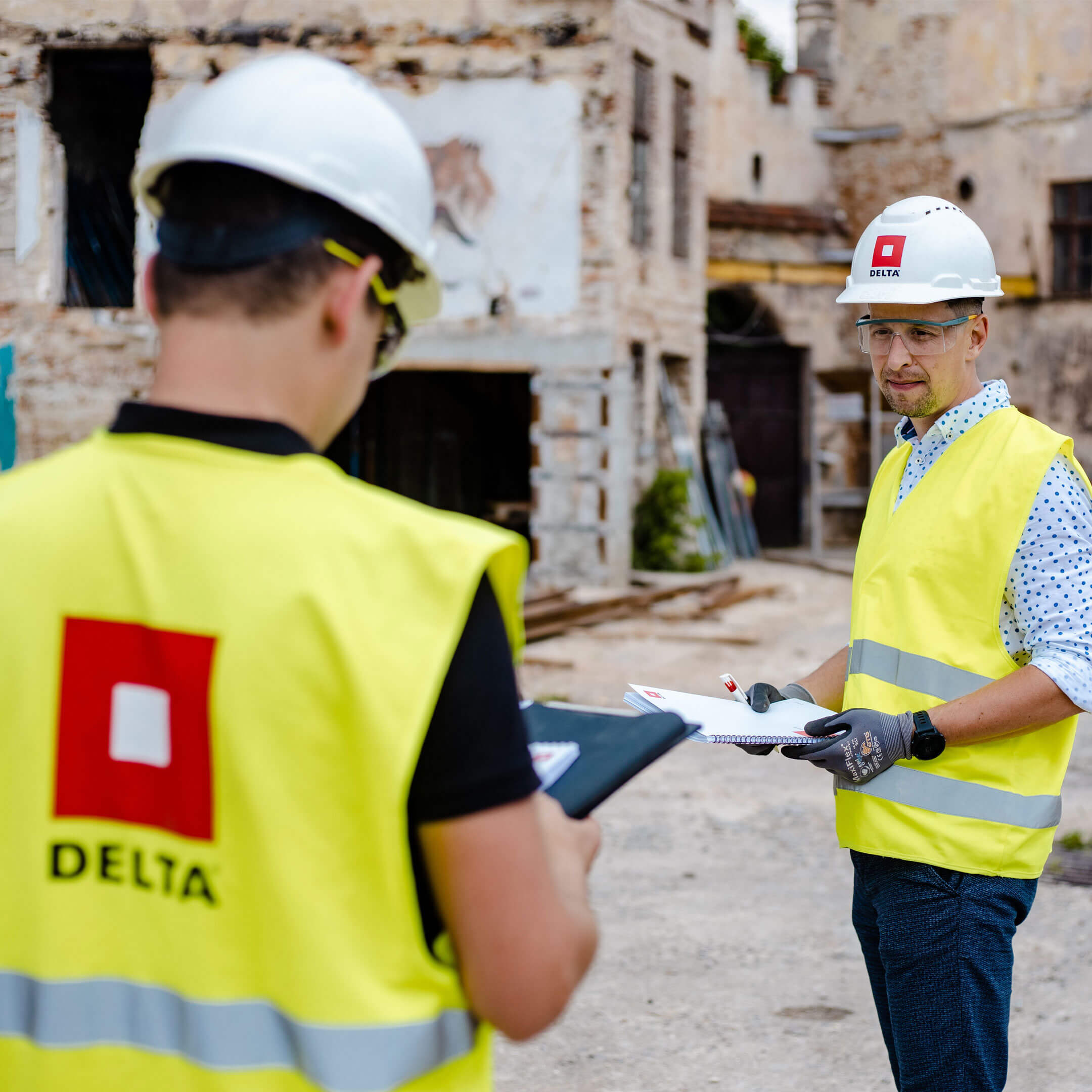 Optimized construction site logistics