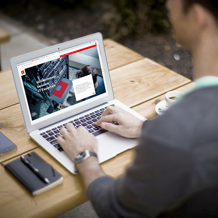 Home Office with Laptop