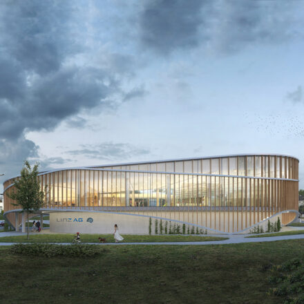 Exterior View Indoor swimming pool Ebelsberg