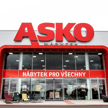 Extension of ASKO Möbel department stores in the Czech Republic