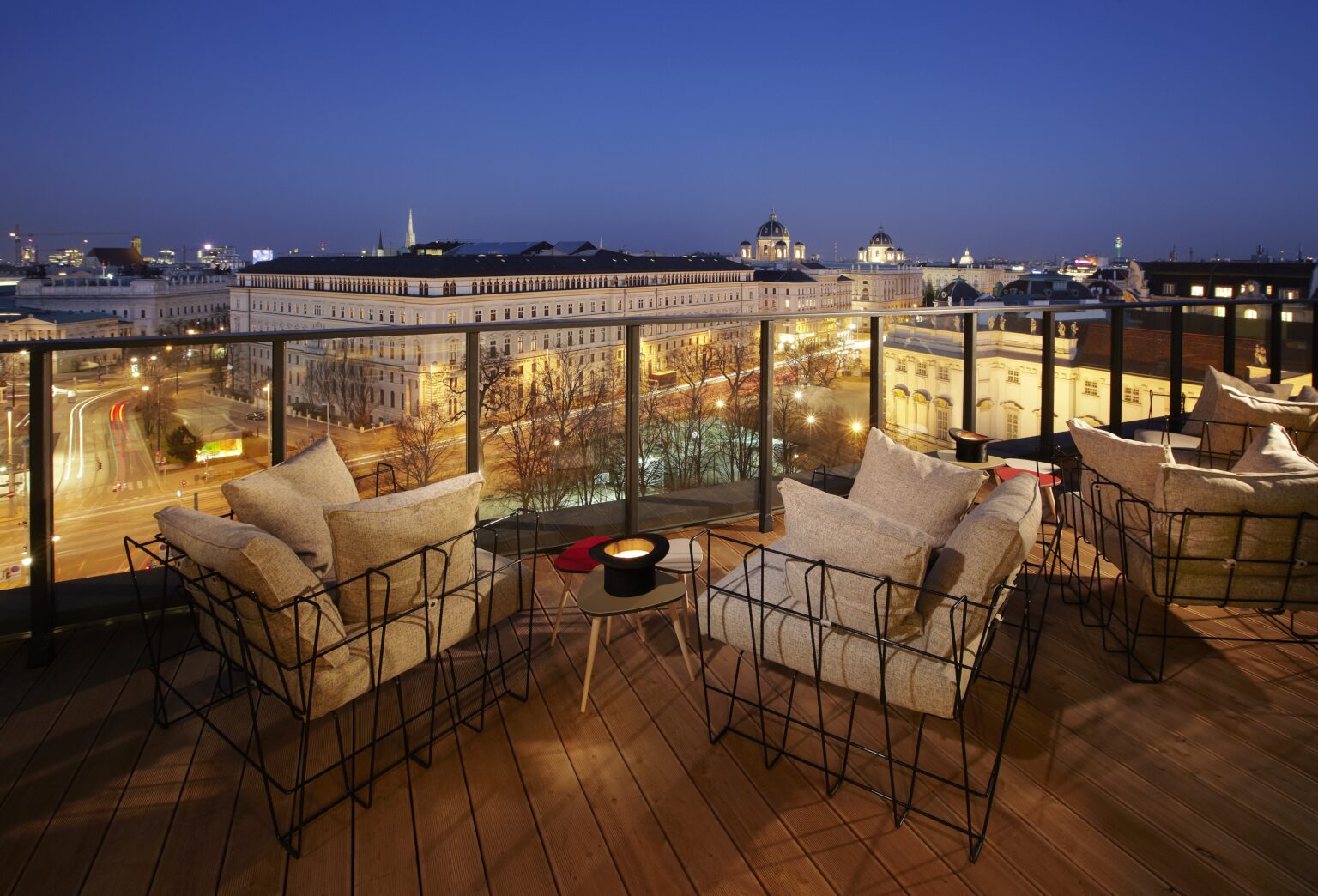 25 hours Hotel Wien Terrasse